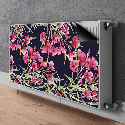 Radiator cover Watercolor flowers