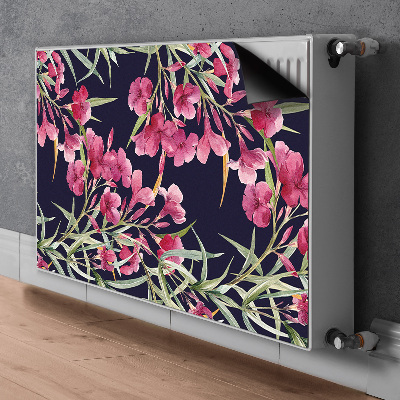 Radiator cover Watercolor flowers