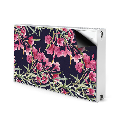 Radiator cover Watercolor flowers