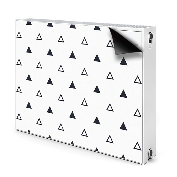 Magnetic radiator mat Triangles