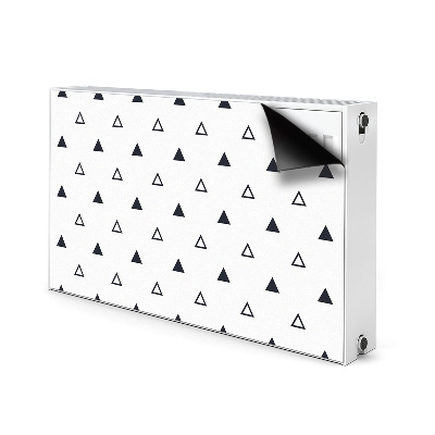 Magnetic radiator mat Triangles