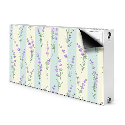 Printed radiator mat Lavender flowers