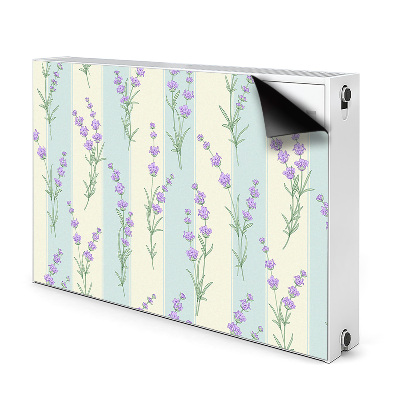 Printed radiator mat Lavender flowers