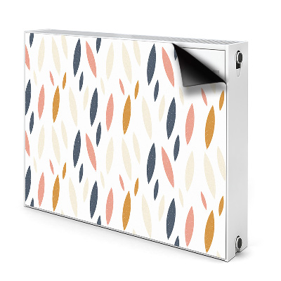 Decorative radiator cover Scandinavian pattern