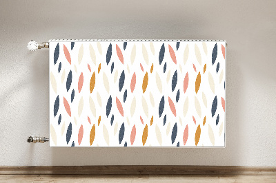 Decorative radiator cover Scandinavian pattern