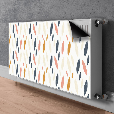 Decorative radiator cover Scandinavian pattern