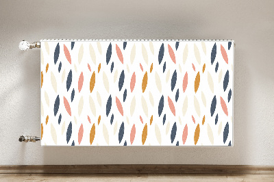 Decorative radiator cover Scandinavian pattern