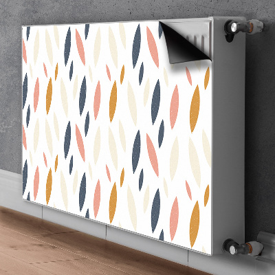 Decorative radiator cover Scandinavian pattern