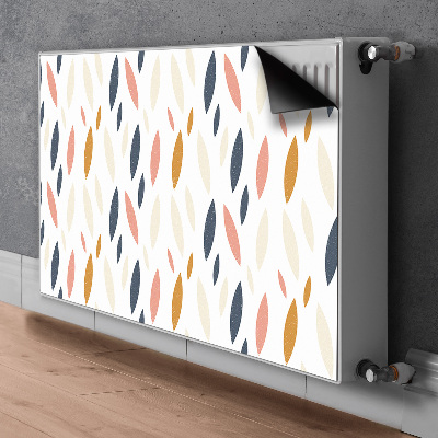 Decorative radiator cover Scandinavian pattern