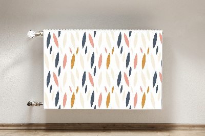 Decorative radiator cover Scandinavian pattern