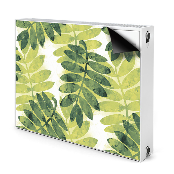 Magnetic radiator cover Rowan leaves