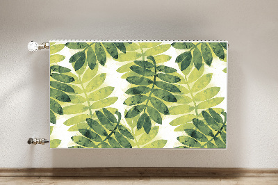 Magnetic radiator cover Rowan leaves