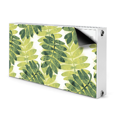 Magnetic radiator cover Rowan leaves