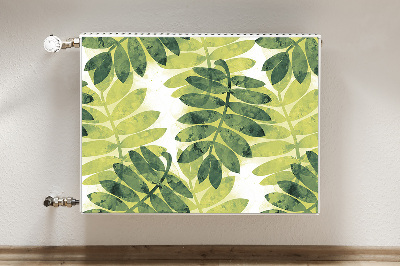 Magnetic radiator cover Rowan leaves