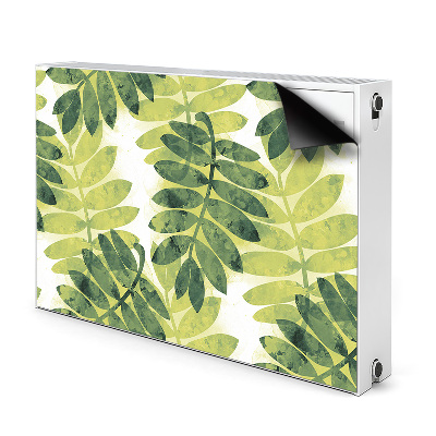 Magnetic radiator cover Rowan leaves