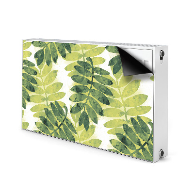 Magnetic radiator cover Rowan leaves