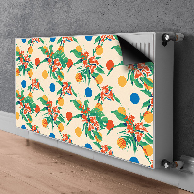 Magnetic radiator mat The sunset