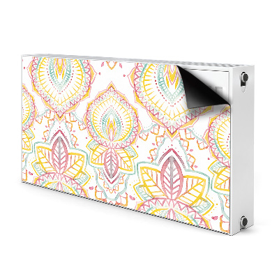 Magnetic radiator mat Indian pattern