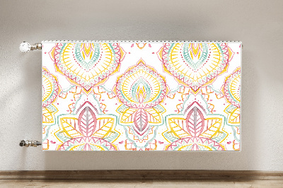 Magnetic radiator mat Indian pattern