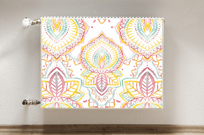 Magnetic radiator mat Indian pattern