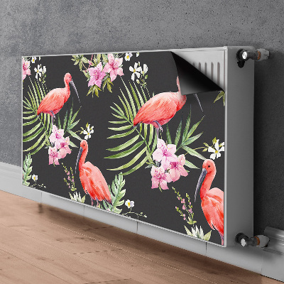 Radiator cover Black Flaming