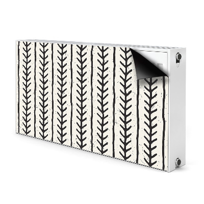 Magnetic radiator mat Flankeet pattern