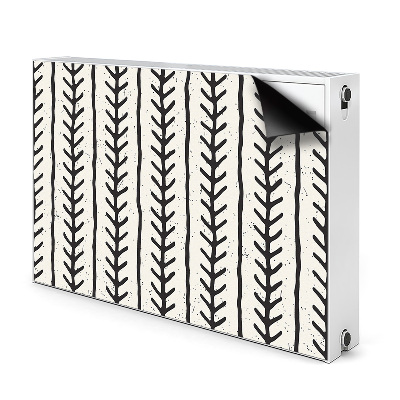 Magnetic radiator mat Flankeet pattern