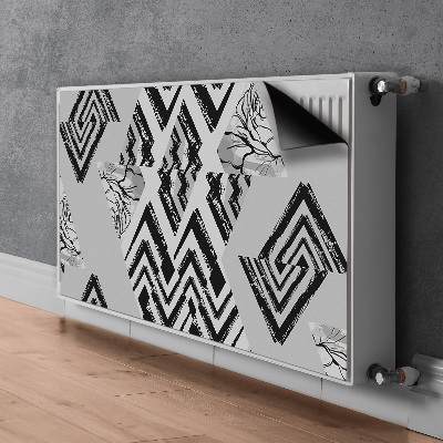 Magnetic radiator mat Triangles