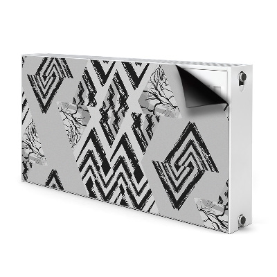 Magnetic radiator mat Triangles