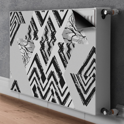 Magnetic radiator mat Triangles