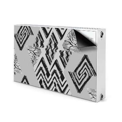 Magnetic radiator mat Triangles