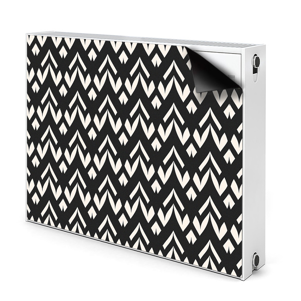 Decorative radiator cover Scandinavian theme