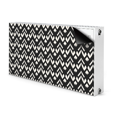 Decorative radiator cover Scandinavian theme