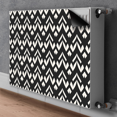 Decorative radiator cover Scandinavian theme