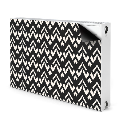 Decorative radiator cover Scandinavian theme