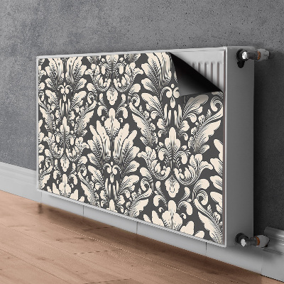 Magnetic radiator cover Luxurious pattern