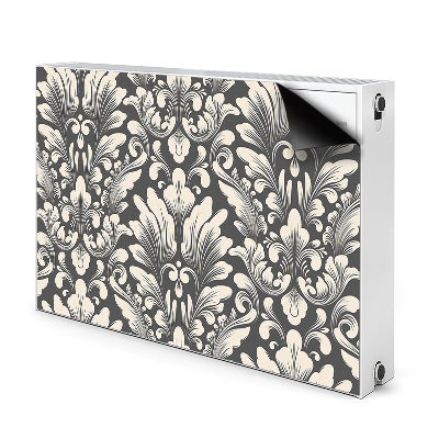 Magnetic radiator cover Luxurious pattern