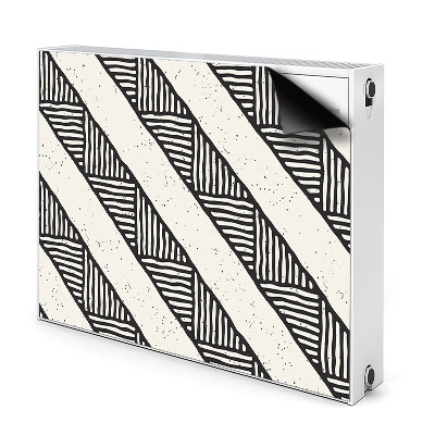 Magnetic radiator mat Ethnic pattern