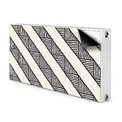 Magnetic radiator mat Ethnic pattern