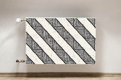 Magnetic radiator mat Ethnic pattern