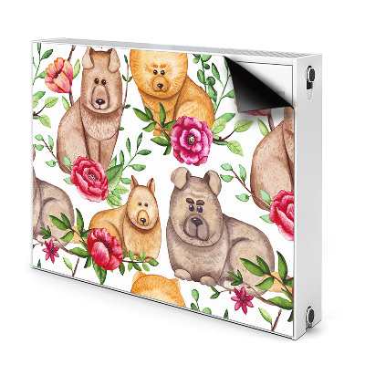 Radiator cover Chow chow dogs