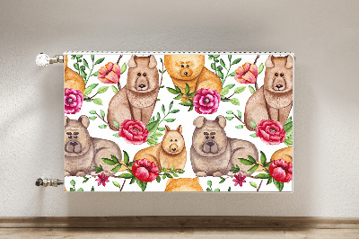 Radiator cover Chow chow dogs