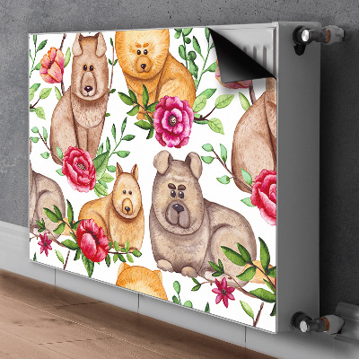 Radiator cover Chow chow dogs