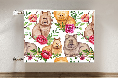 Radiator cover Chow chow dogs