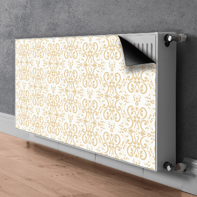 Radiator cover Baroque pattern