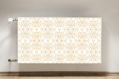 Radiator cover Baroque pattern