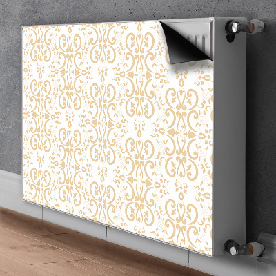 Radiator cover Baroque pattern