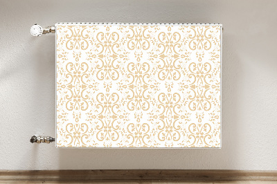 Radiator cover Baroque pattern