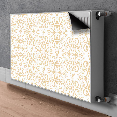 Radiator cover Baroque pattern