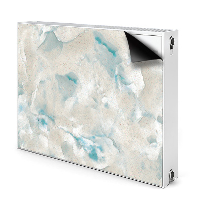 Magnetic radiator cover Marble abstraction